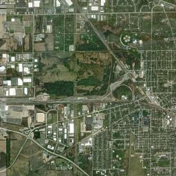 West Chicago High Resolution Satellite Map