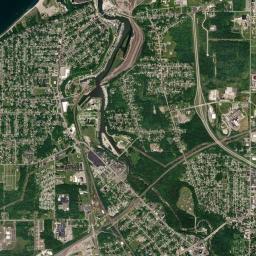 Edgewood High Resolution Satellite Map