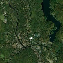 New Hartford Center High Resolution Satellite Map