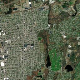 North Seekonk High Resolution Satellite Map