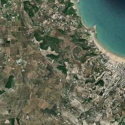Vieste High Resolution Satellite Map