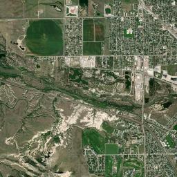 Scotts Bluff County High Resolution Satellite Map
