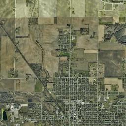 Perry High Resolution Satellite Map