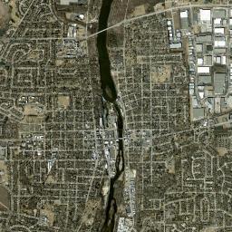 Batavia High Resolution Satellite Map