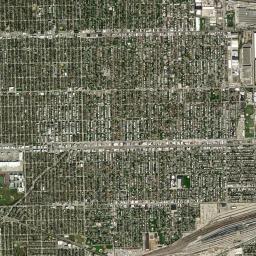 Berwyn High Resolution Satellite Map