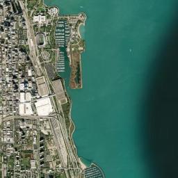 Near South Side High Resolution Satellite Map