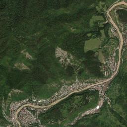 Borjomi High Resolution Satellite Map