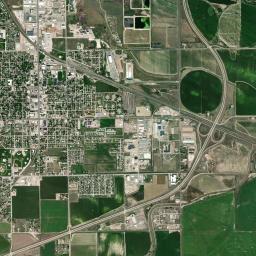 Gering High Resolution Satellite Map