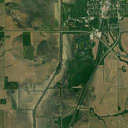 Oakland High Resolution Satellite Map