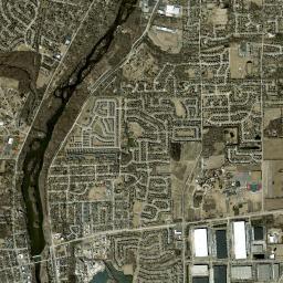 North Aurora High Resolution Satellite Map