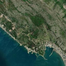 Shëngjin High Resolution Satellite Map