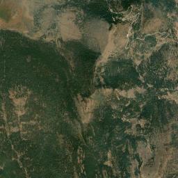 Aerial view of Fandango Pass