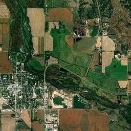 Burwell High Resolution Satellite Map