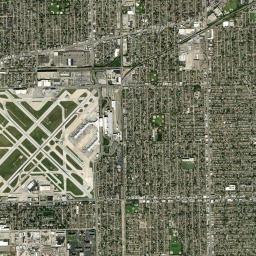 West Lawn High Resolution Satellite Map