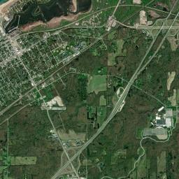 New Buffalo High Resolution Satellite Map