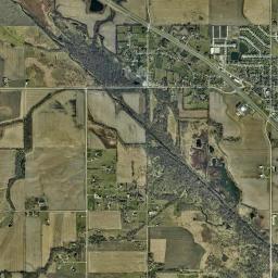 Granger High Resolution Satellite Map