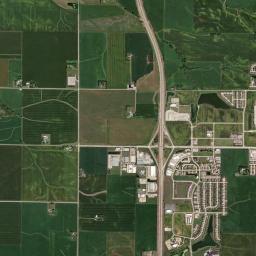 1891 Goose Lake Circle North Liberty Satellite Map