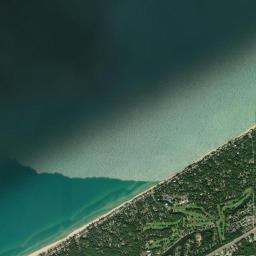 Long Beach High Resolution Satellite Map