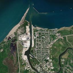 Fairport Harbor High Resolution Satellite Map