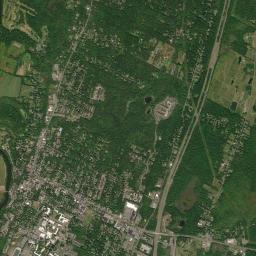 New Paltz High Resolution Satellite Map