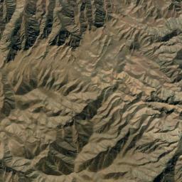 Toktogul District High Resolution Satellite Map