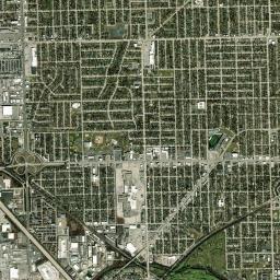 Burbank High Resolution Satellite Map