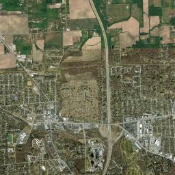 Sylvania High Resolution Satellite Map