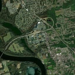 Glastonbury High Resolution Satellite Map