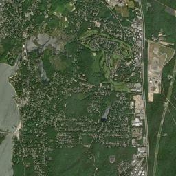 Monument Beach High Resolution Satellite Map