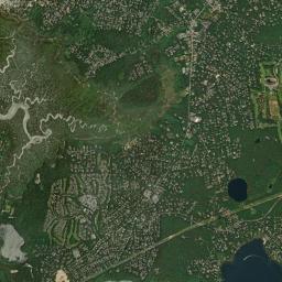 Dennis High Resolution Satellite Map