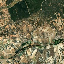 Brazacorta High Resolution Satellite Map