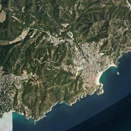 Tossa de Mar High Resolution Satellite Map