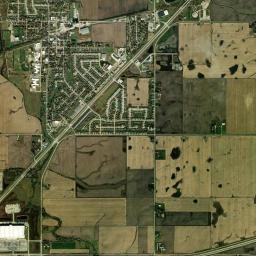 Bondurant High Resolution Satellite Map
