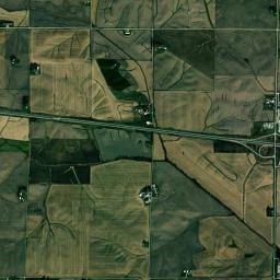 Iowa County High Resolution Satellite Map