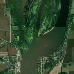 Cordova, IL locator map