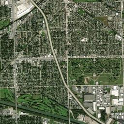 Worth High Resolution Satellite Map