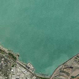 Whiting High Resolution Satellite Map