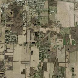 New Carlisle High Resolution Satellite Map