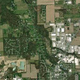 Middlebury High Resolution Satellite Map