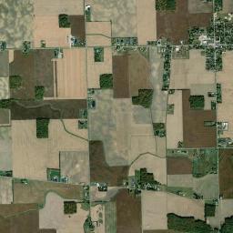 Lyons, OH locator map