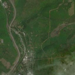 Blossburg High Resolution Satellite Map