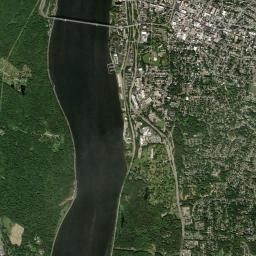 Poughkeepsie High Resolution Satellite Map