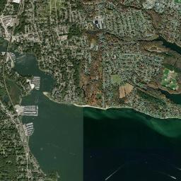 Warwick High Resolution Satellite Map