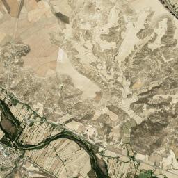 Ontiñena High Resolution Satellite Map