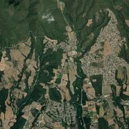 Cànoves i Samalús High Resolution Satellite Map