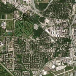 Highway 1, University of Iowa, Iowa City, IA Satellite Map