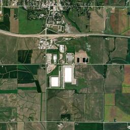 West Branch High Resolution Satellite Map