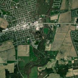Plano High Resolution Satellite Map