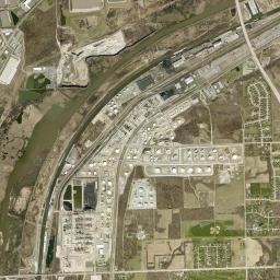 527 East Romeo Road, Illinois and Michigan Satellite Map