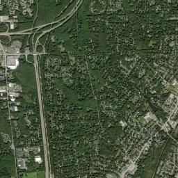 East Greenwich High Resolution Satellite Map